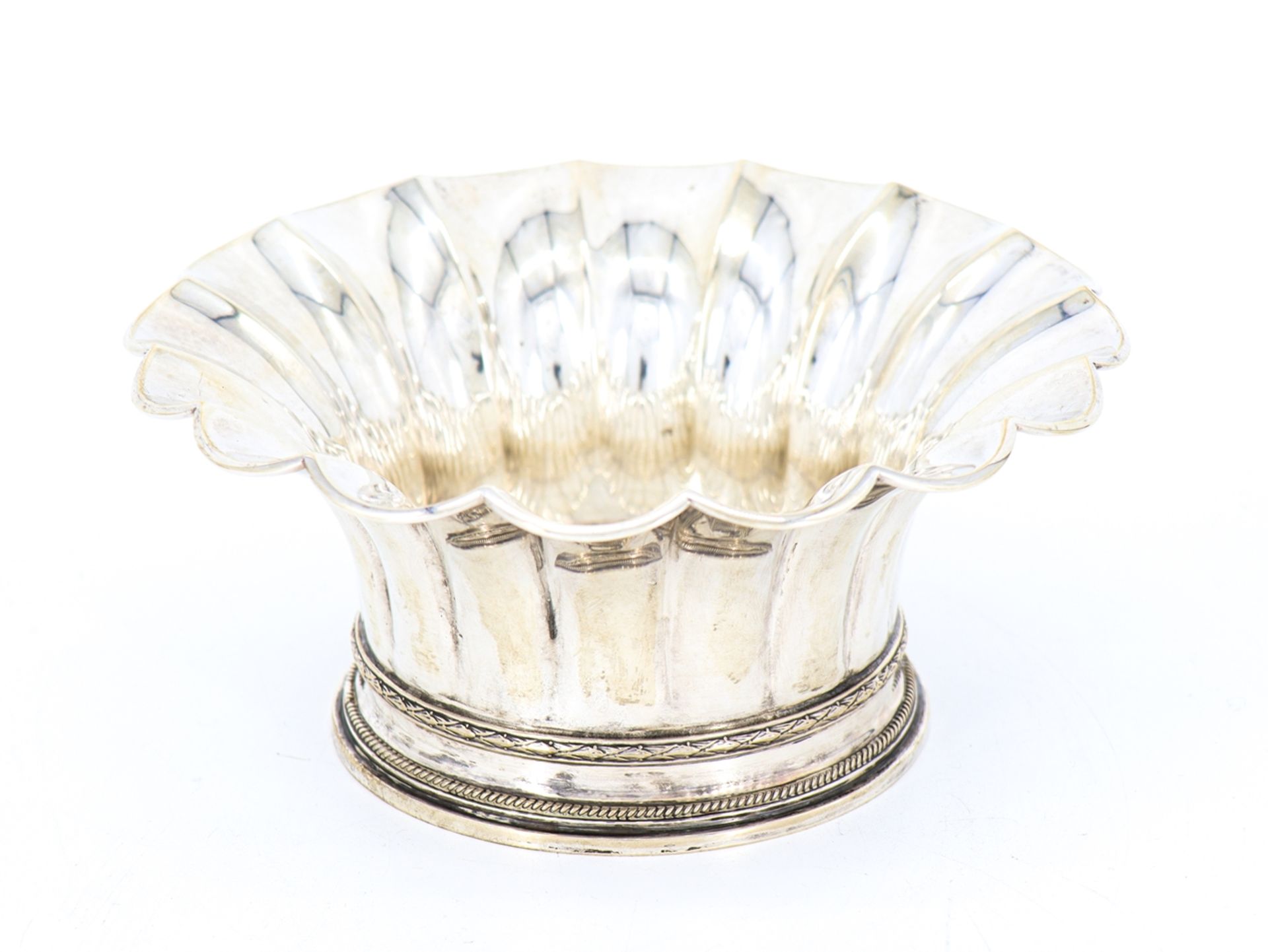 Art Deco silver bowl Copenhagen, Margarethenbecher, dated 1930. - Image 7 of 7