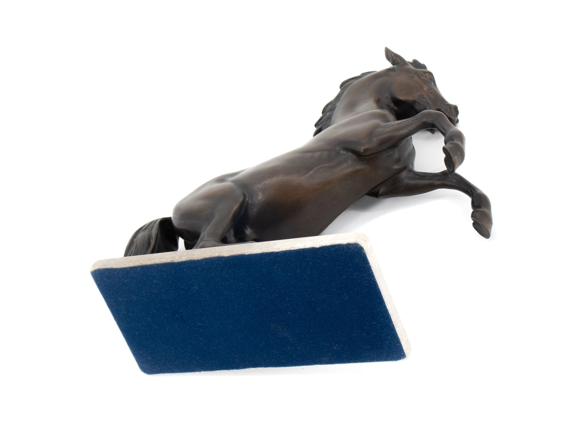 Diller Helmut (1911 - 1984), Bronze sculpture "Steigendes Pferd" (Rising Horse) - Image 8 of 9