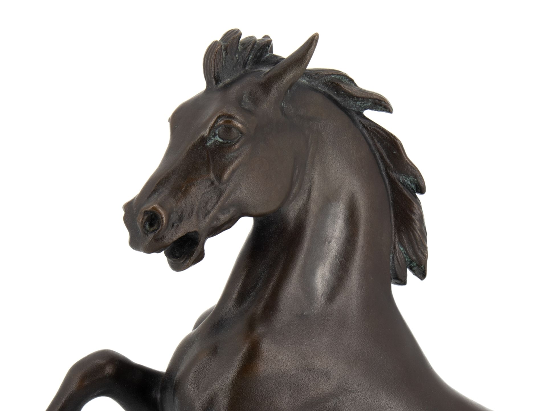 Diller Helmut (1911 - 1984), Bronze sculpture "Steigendes Pferd" (Rising Horse) - Image 5 of 9