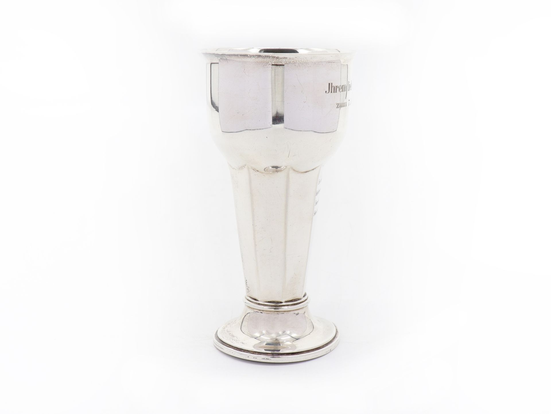 Art Nouveau Silver Cup, dated 1911 - Image 4 of 8