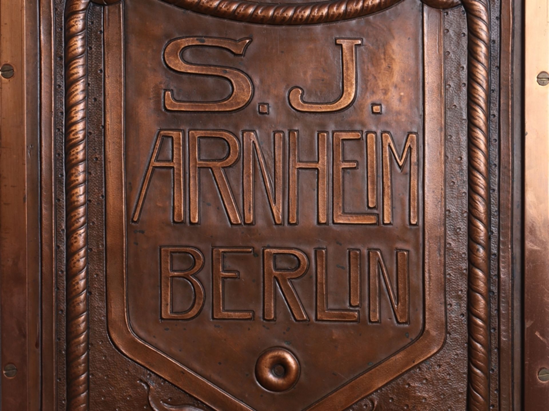 Large Art Nouveau relief, Arnheim, Berlin, c. 1900 - Image 3 of 5