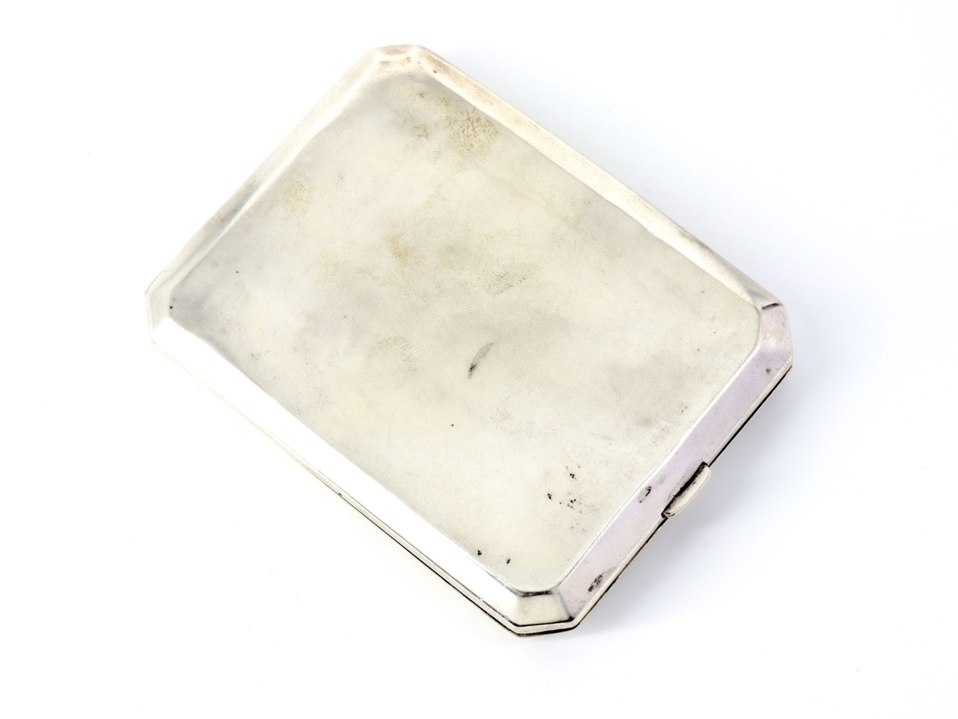 Art nouveau silver cigarette case, Baltic silver, around 1900 - Image 3 of 6