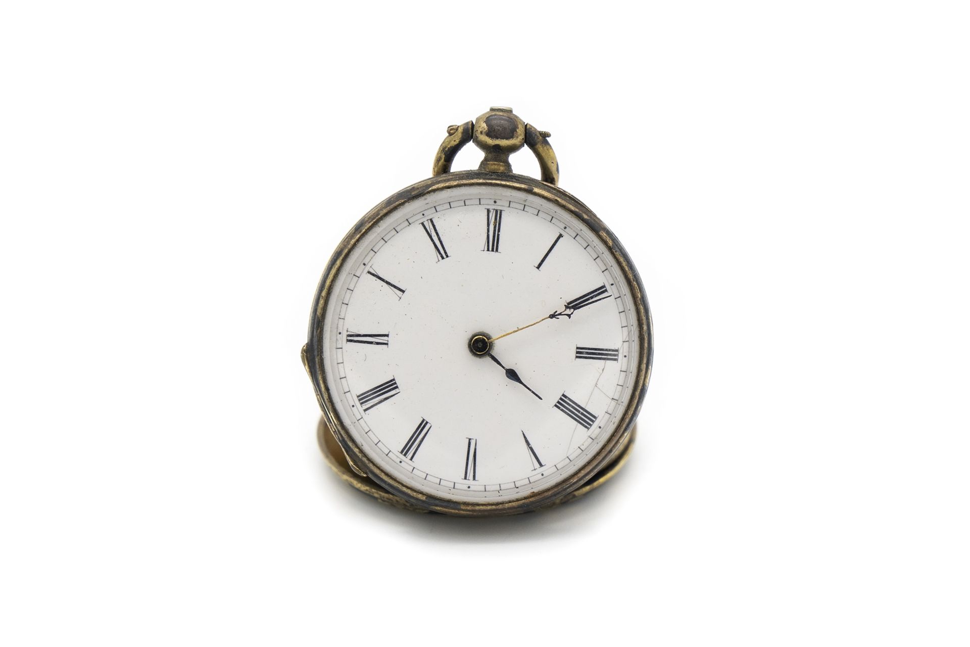 Lady's pocket watch in 14 K, 585 gold, around 1900. - Image 3 of 6