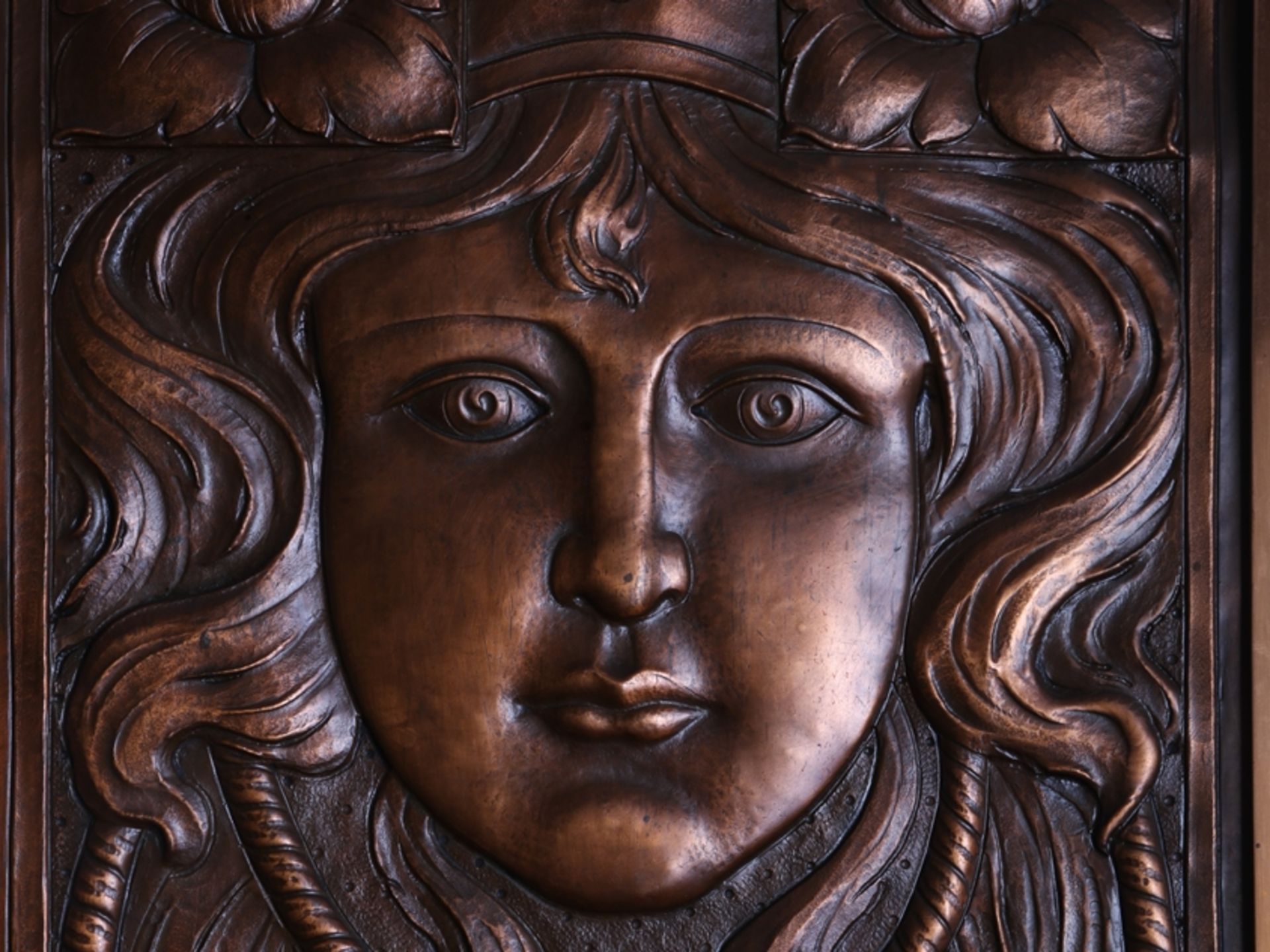 Large Art Nouveau relief, Arnheim, Berlin, c. 1900 - Image 5 of 5