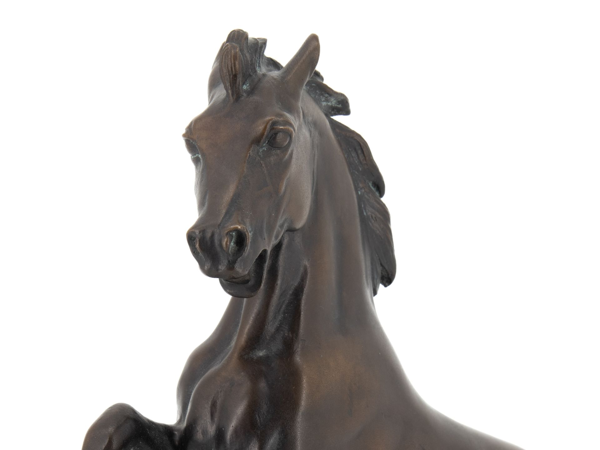 Diller Helmut (1911 - 1984), Bronzeskulptur "Steigendes Pferd" - Bild 5 aus 9