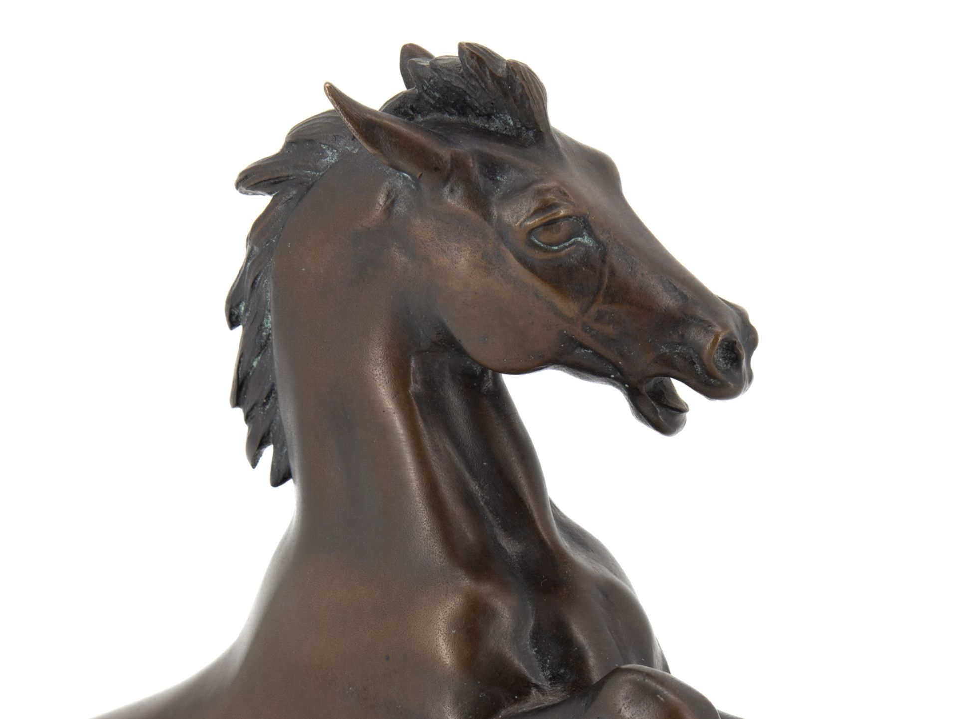 Diller Helmut (1911 - 1984), Bronze sculpture "Steigendes Pferd" (Rising Horse) - Image 6 of 9