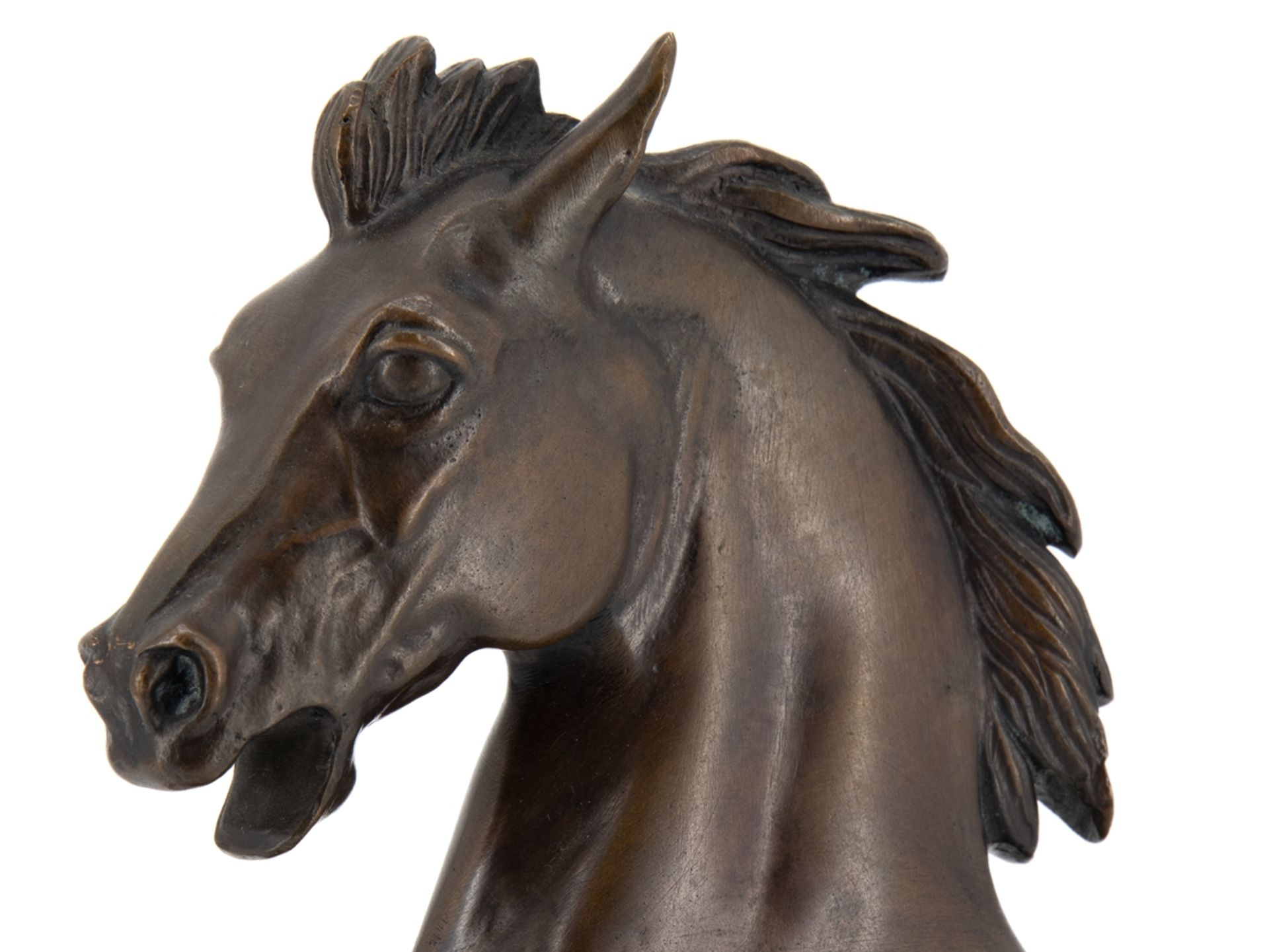 Diller Helmut (1911 - 1984), Bronzeskulptur "Steigendes Pferd" - Bild 5 aus 10