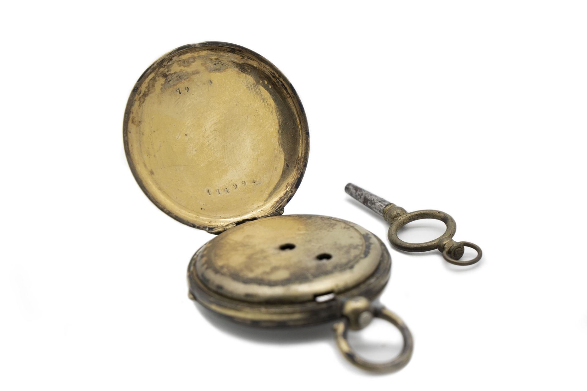 Lady's pocket watch in 14 K, 585 gold, around 1900. - Image 4 of 6