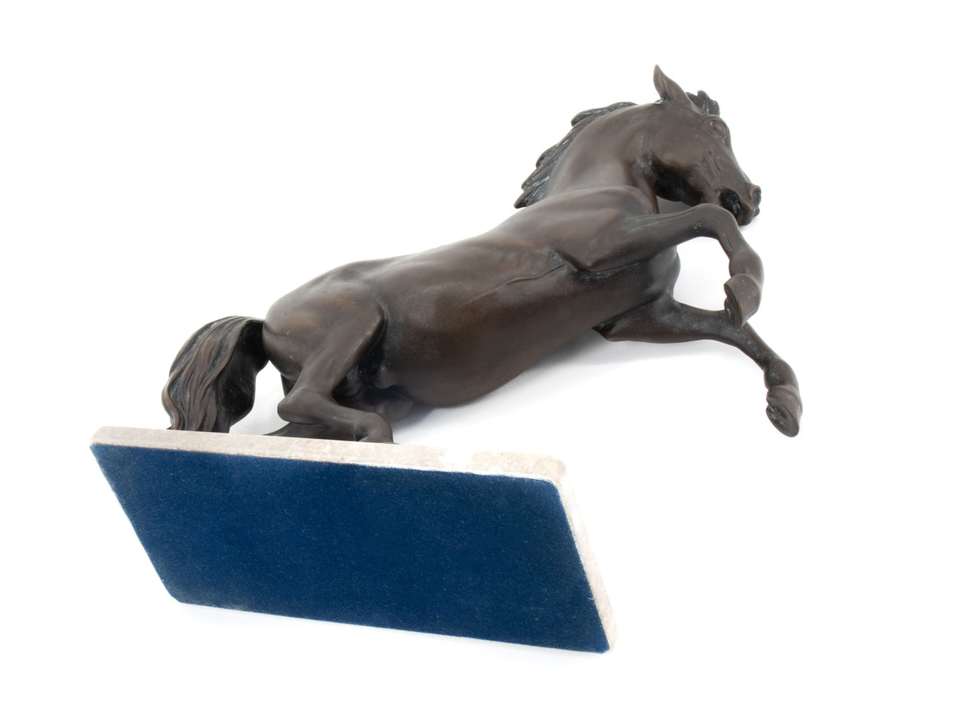 Diller Helmut (1911 - 1984), Bronze sculpture "Steigendes Pferd" (Rising Horse) - Image 8 of 9