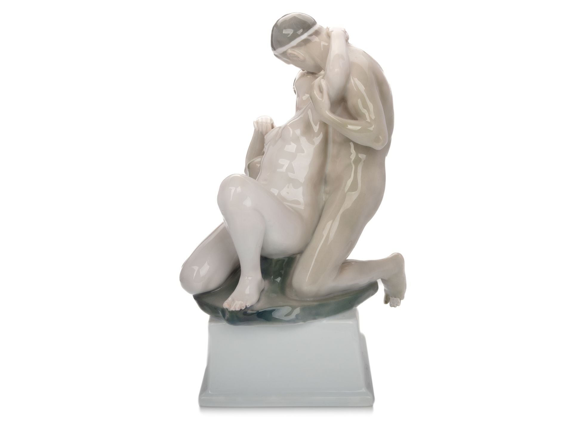 Richard Aigner (1867-1925) Rosenthal Sculpture Eros, 1912 - Image 2 of 6