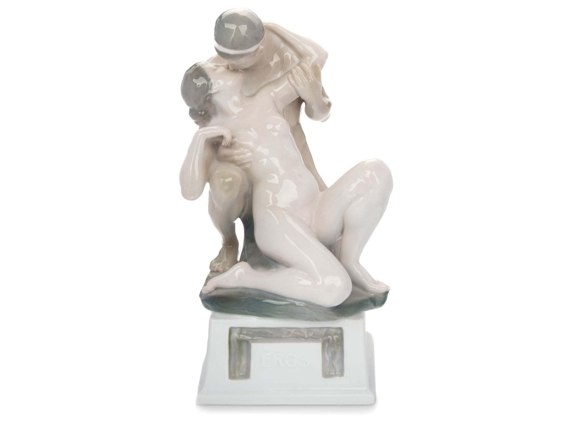Richard Aigner (1867-1925) Rosenthal Sculpture Eros, 1912 - Image 6 of 6