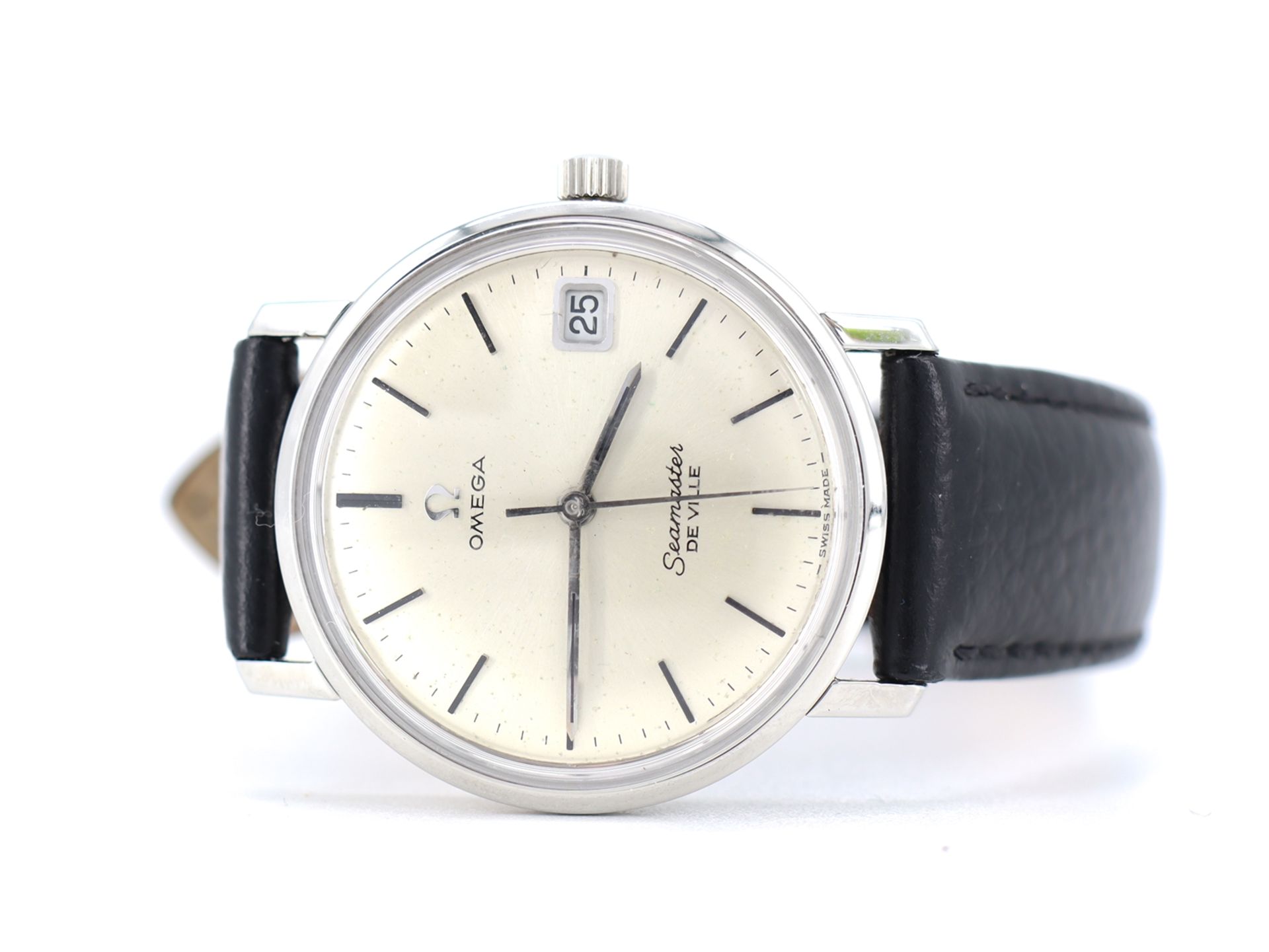 Men's wristwatch, Omega Seamaster, around 1960. - Image 4 of 5