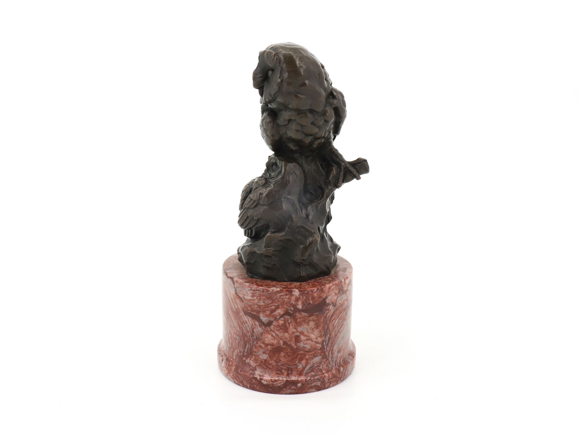 Miguel Fernando Lopez (1955), Bronze Skulptur "Eule", signiert: Milo - Bild 4 aus 8