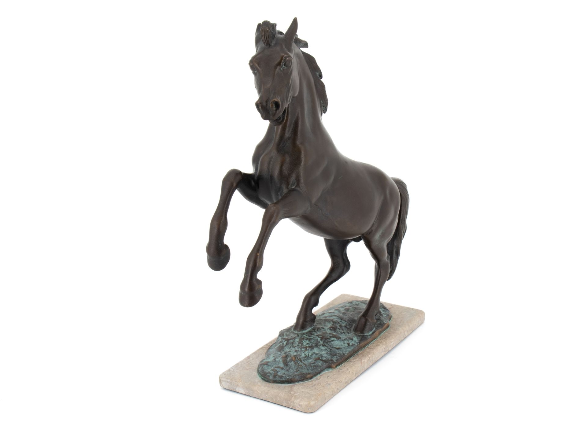 Diller Helmut (1911 - 1984), Bronze sculpture "Steigendes Pferd" (Rising Horse) - Image 2 of 9