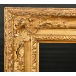 19th Century French School. A Carved Giltwood Louis XIV Style Frame, rebate 31.5" x 25.25" (80 x