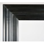 John Davies Framing. A Reproduction Dutch Black Frame, rebate 57.5" x 43.5" (146.1 x 110.5cm)