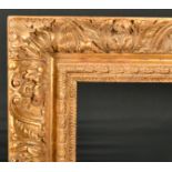 John Davies Framing. A Reproduction Carved Giltwood Italian Leaf Frame, rebate 59.75" x 40" (151.7 x