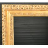 John Davies Framing. A Reproduction Carved Giltwood Gadrooned Carlo Frame, rebate 39" x 29" (99.1