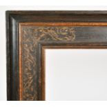 John Davies Framing. A Reproduction Decorated Cassetta Frame, rebate 41.5" x 29" (105.3 x 73.7cm)