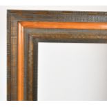 John Davies Framing. A Reproduction Reverse Ripple Frame, rebate 36.5" x 27.5" (92.7 x 69.8cm)