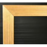 John Davies Framing. A Reproduction Gilt Composition Reeded Flat Frame, rebate 39.5" x 31.75" (100.3