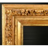 19th Century French School. A Gilt Composition Barbizon Frame, with a later slip, rebate 36.25" x