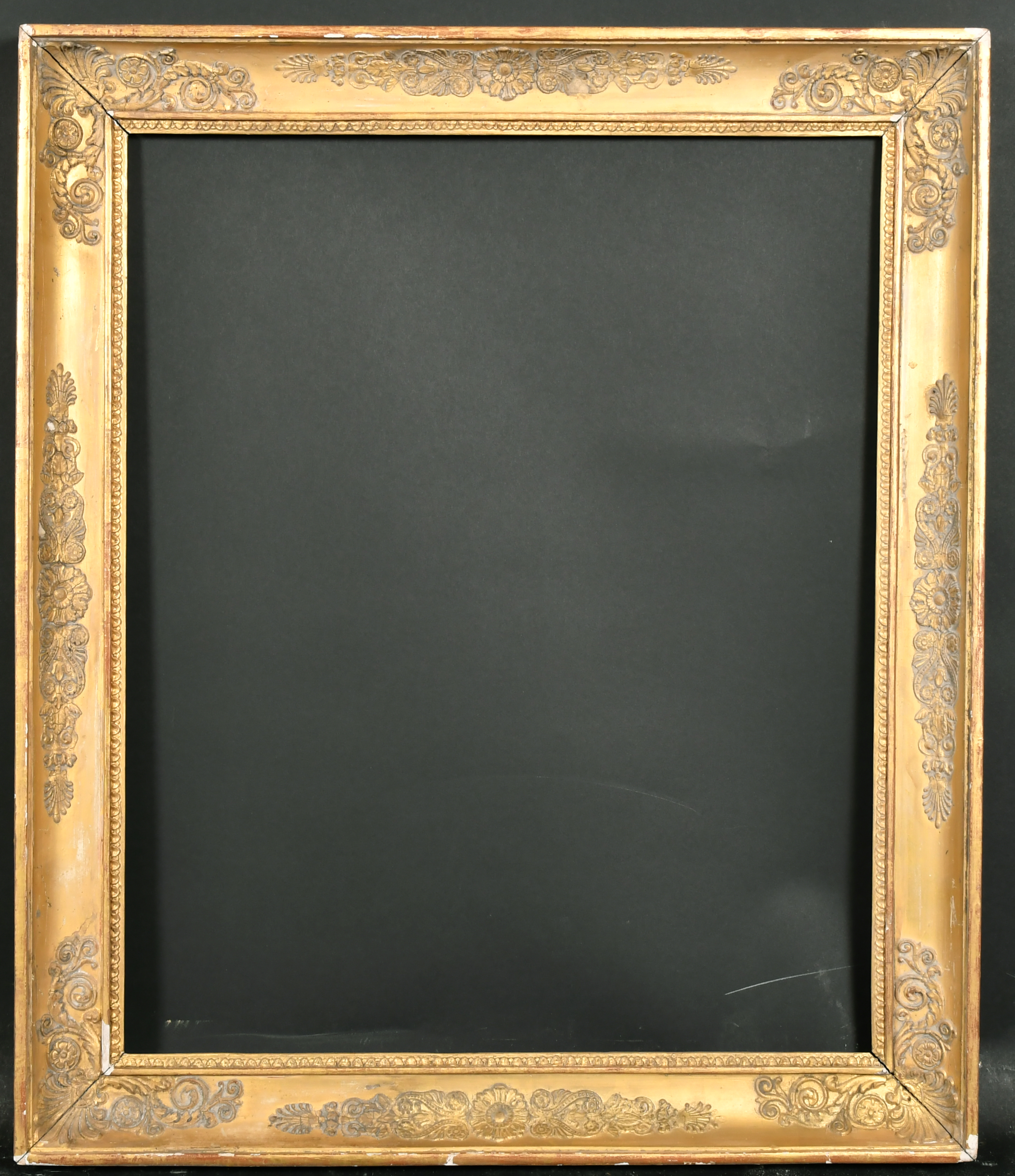 Early 19th Century French School. A Gilt Composition Empire Frame, rebate 24" x 20" (61 x 50.8cm) - Image 2 of 3