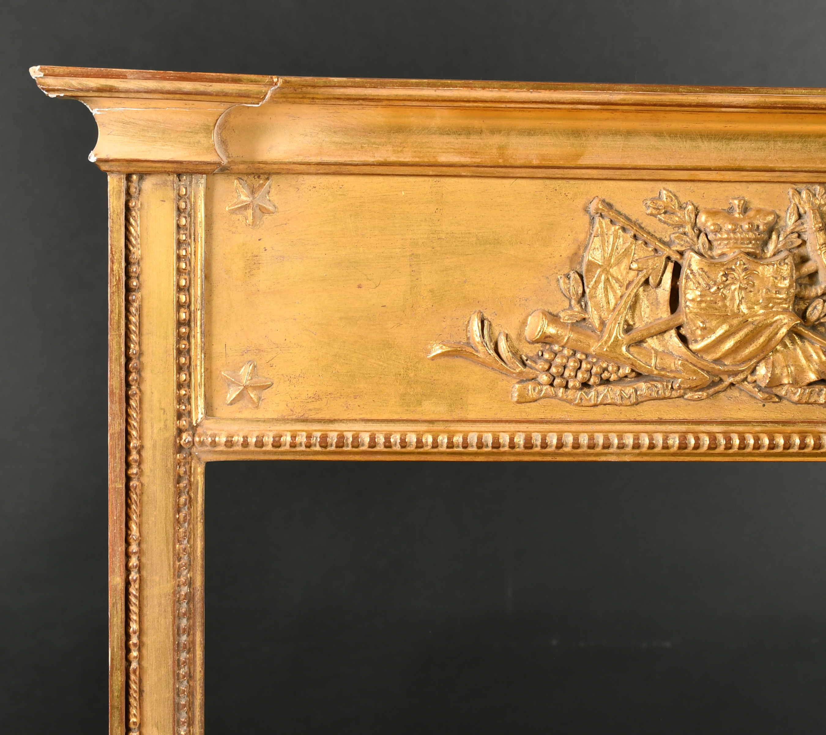 Alexander G Ley & Son. A Reproduction Regency Tabernacle Frame, rebate 36.5" x 20" (92.7 x 50.8cm)