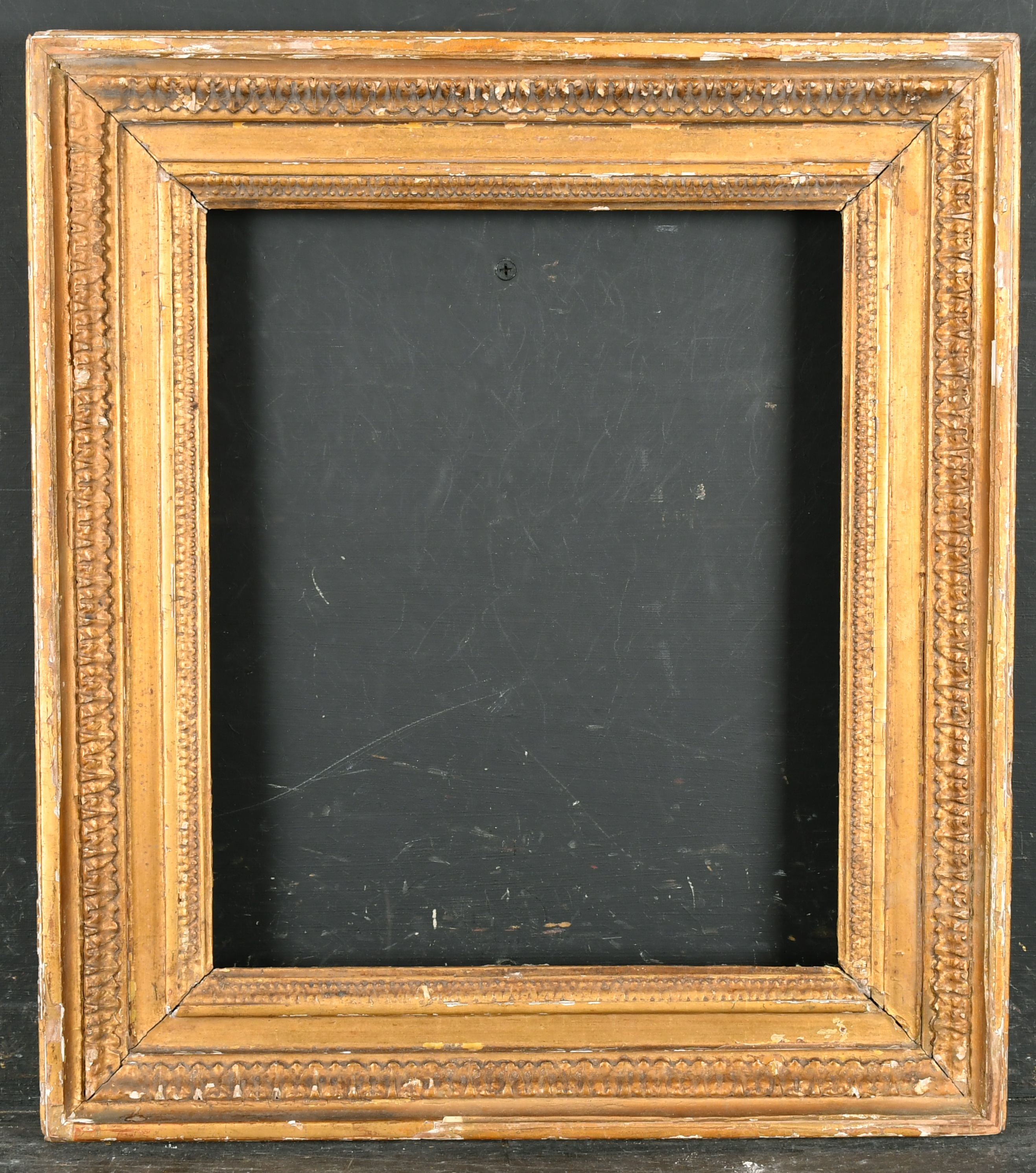 Late 18th Century English School. A Carved Giltwood Dowman Frame, rebate 11.75" x 10" (29.8 x 25. - Image 2 of 3