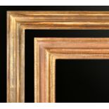 Alexander G Ley & Son. A Near Pair of Reproduction Italian Roman Giltwood Frames, rebate 22" x