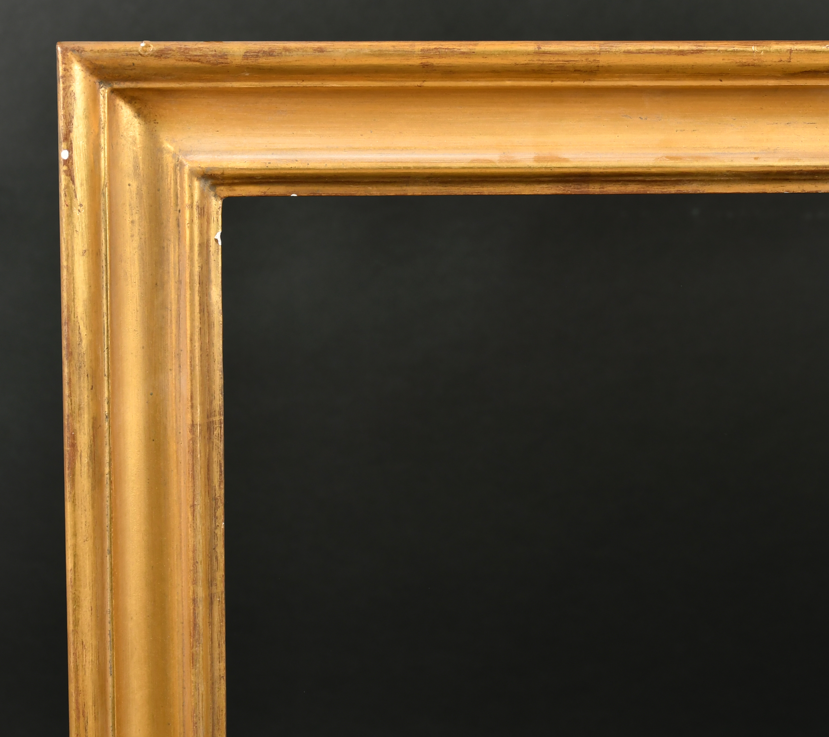 20th Century Italian School. A Gilt Composition Roman Hollow Frame, rebate 27" x 22.5" (68.6 x 57.