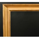 20th Century Italian School. A Gilt Composition Roman Hollow Frame, rebate 27" x 22.5" (68.6 x 57.