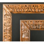 Alexander G Ley & Son. A Pair of Reproduction Carved Wood Reverse Frames, rebate 40" x 18" (101.6