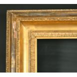 Late 18th Century English School. A Hollow Gilt Frame, rebate 72" x 47.5" (183 x 120.7cm)