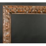 Alexander G Ley & Son. A Reproduction Carved Wood Bolognese Frame, rebate 40" x 18" (101.6 x 45.7cm)