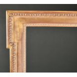 Alexander G Ley & Son. A Reproduction Kent Carved Giltwood Frame, rebate 54" x 33.75" (137.2 x 85.