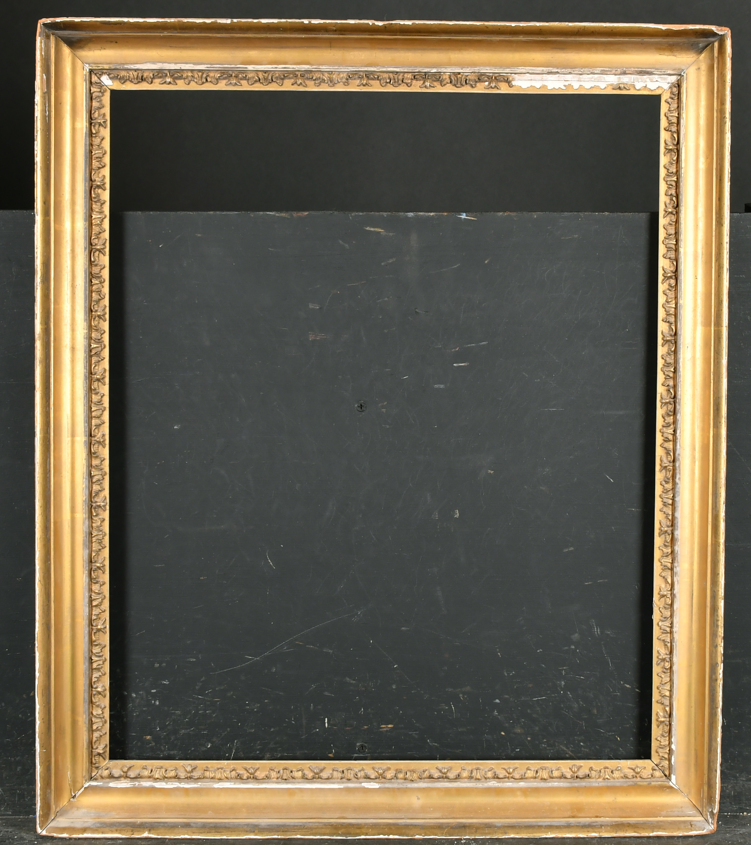 19th Century English School. A Gilt Composition Hollow Frame, rebate 21" x 17.5" (53.3 x 44.4cm) - Image 2 of 3