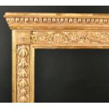 Alexander G Ley & Son. A Reproduction Gilt Composition Robert Adam Tabernacle Frame, rebate 35.5"