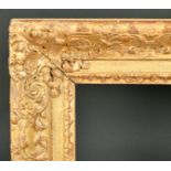 18th Century French School. A Louis XV Carved Running Patterned Frame, rebate 41" x 38" (104.2 x