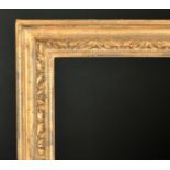Alexander G Ley & Son. A Reproduction Italian Carved Giltwood Reverse Frame, rebate 24" x 20" (61