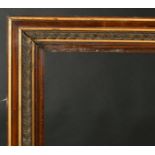 20th Century Italian School. A Dark Wood and Gilt Edged Frame, rebate 33" x 27" (83.8 x 68.6cm)