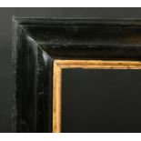 20th Century English School. A Black Frame, with a gilt slip, rebate 23.5" x 23.5" (59.7 x 59.7cm)