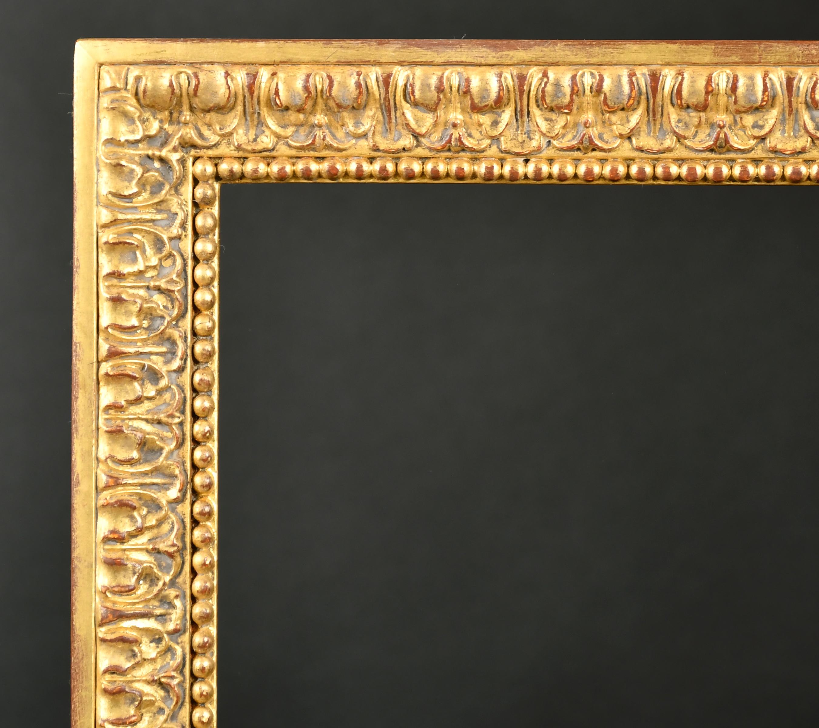 Alexander G Ley & Son. A Reproduction Louis XV Style Baguette Frame, rebate 35" x 23" (88.9 x 58.