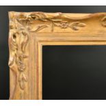 20th Century Irish School. A Carved Giltwood Yeats Pattern Frame, rebate 22.25" x 19.25" (56.5 x