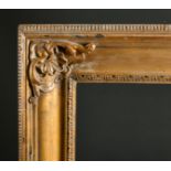 19th Century English School. A Gilt Composition Hollow Frame, rebate 72.5" x 50" (184.2 x 127cm)