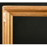 19th Century English School. A Near Set of Four Gilt Composition Frames, rebate 29.25" x 21.25" (