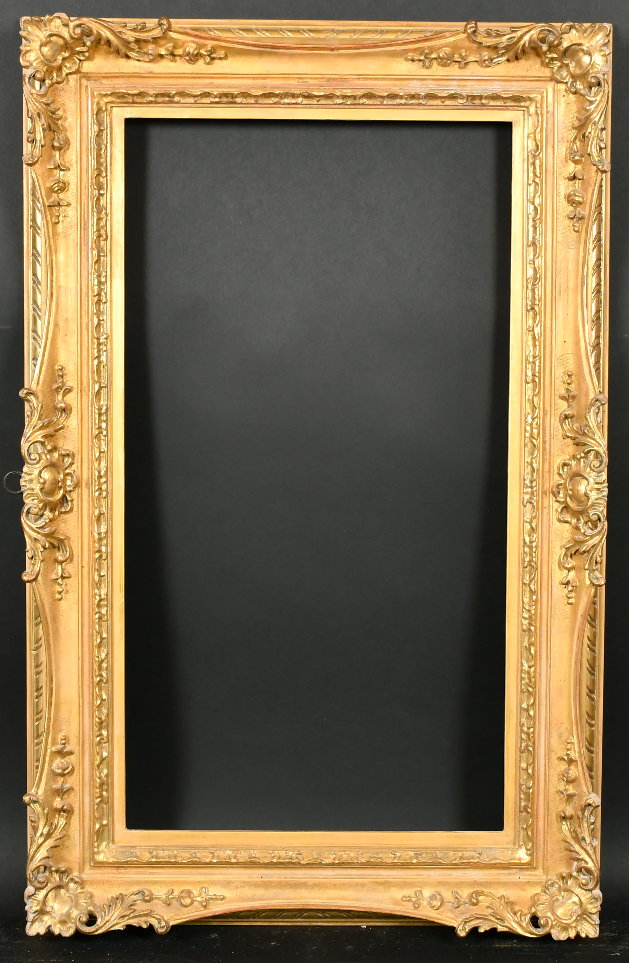 20th Century French School. A Louis XV Style Carved Giltwood Frame, rebate 29.5" x 16.5" (74.9 x - Image 2 of 3