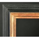 20th Century Italian School. A Gilt and Black Bolection Frame, rebate 22" x 18.25" (55.8 x 46.4cm)