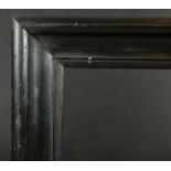 17th Century Dutch School. An Ebonised Plain Hollow Frame, rebate 34.25" x 25.75" (87 x 65.4cm)