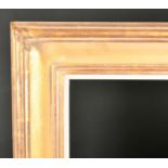 20th Century English School. A Gilt Composition Morland Hollow Frame, with a white slip, rebate 22.